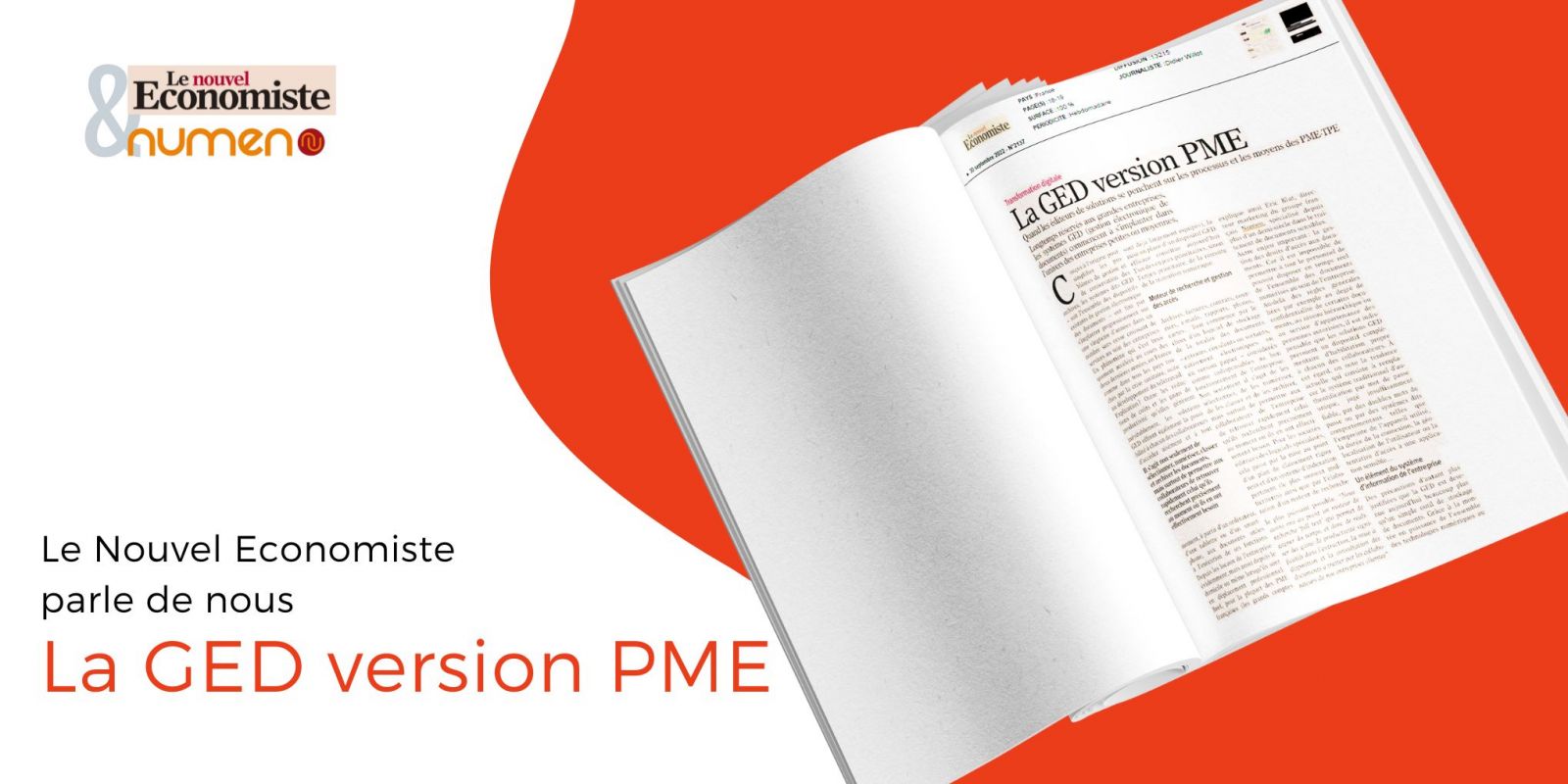Le Nouvel Economiste - la GED version PME