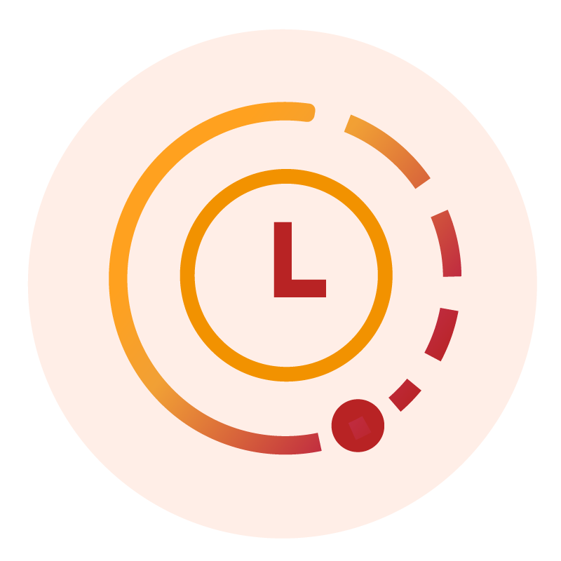 Pictogramme gain de temps
