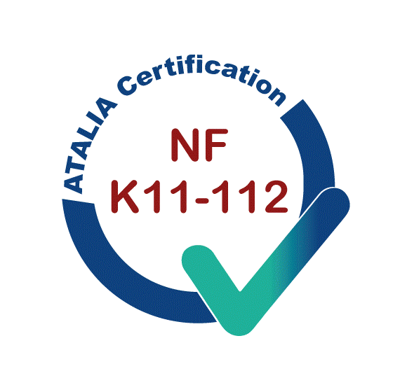 Marque de certification NF délivrée par AFNOR Certification