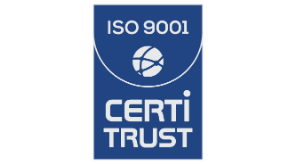 Logo de la certification ISO 9001 délivrée par Certitrust